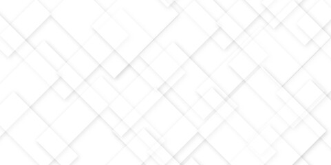  abstract modern square grid pattern ceramic tiles wall and floor background. White and gray paper shape design. Texture surface.metal background. mosic geometry style concept.