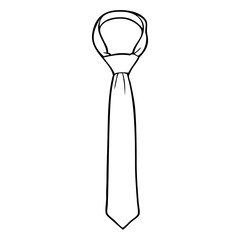 tie line vector illustration