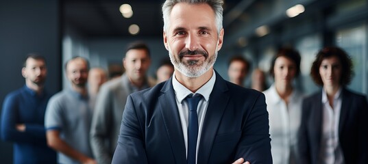 Successful business partnership collaboration agreement sealed with a handshake at office meeting