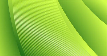 abstract green curve background for business