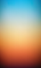 Natural sky gradient from blue to orange sunset background © jes2uphoto