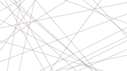 Random chaotic lines abstract geometric pattern