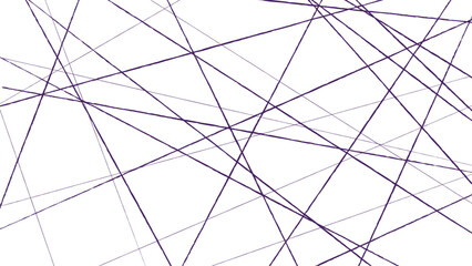 Obraz premium Abstract banner with an asymmetric texture. Purple chaotic lines of modern design. flat vector illustration isolated on transparent background