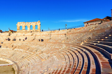 verona arena amphitheatre ancient roman structure