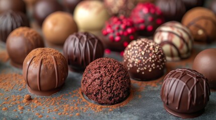 Gourmet Chocolate Truffles Arrangement