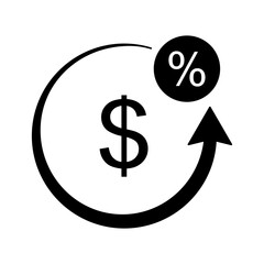 Finance and Money simple icons set. Hand with coins, credit card, wallet, ATM icon collection.