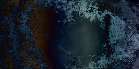 dark blue water Abstract gritty and blank burnished fogy blue grunge background texture, Old and granulated blue paper, inflated blue background dry dirty effect vector winter creative marble use 	
