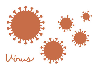 Covid-19/Coronavirus Simple Icon Set
