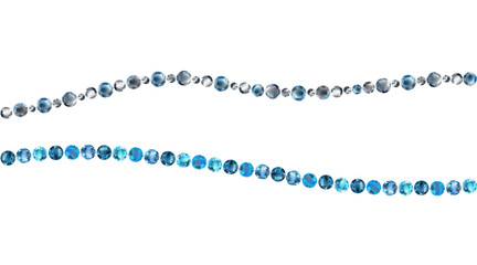 Gems. Decoration. Diamonds. Abstract background. Jewelry. Hanging crystals. Vector illustration. Brilliant.