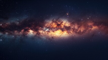 Milky way as seen from space - AI