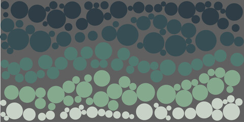 Pattern with circle-fill of modern abstract color.