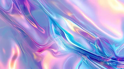 Rolgordijnen abstract iridescent background © Anamul Hasan