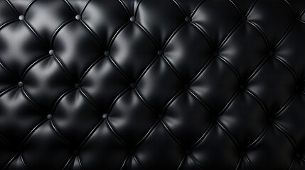 Black shiny patent latex tufted texture wall tile able