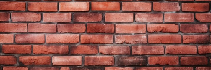 Abstract red brick wall texture background pattern, Wall brick surface texture. Brickwork painted of black color interior old clean concrete