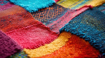 Hygiene colorful yarn woven towel