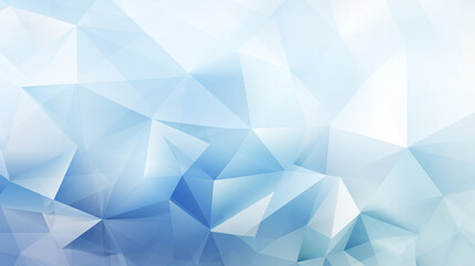 Fototapeta premium abstract blue water background in polygonal style
