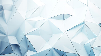abstract blue water background in polygonal style