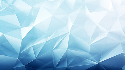 Fototapeta premium abstract blue water background in polygonal style