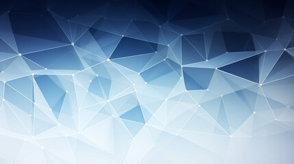 abstract blue water background in polygonal style