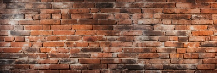 Fototapeta premium Full frame brick wall background, award winning studio photography, professional color grading, soft shadows, no contrast, clean sharp focus, focus stacking, digital photography, 