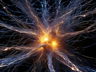 Atoms and neurons combine during fissure trillions of them are stuffed into a particular accelerator