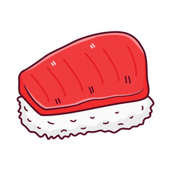 sushi illustration