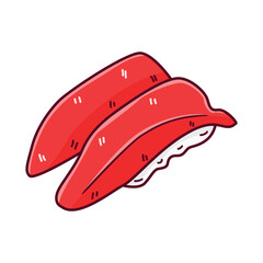 sushi illustration
