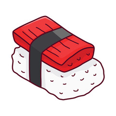 nigiri sushi illustration