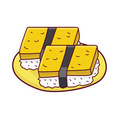 sushi illustration