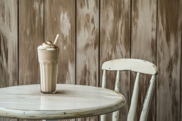 milkshake studio white background

