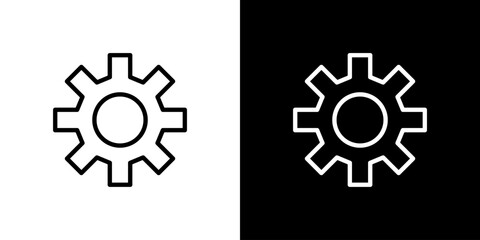 シンプルな歯車アイコン