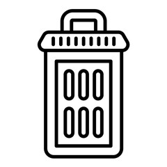 Delete icon vector image. Can be used for User Interface.