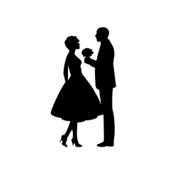 silhouette of bride and groom
silhouette of valentine couple
happy valentine's day