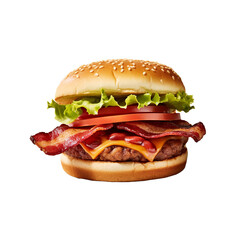 delicious tasty hamburger