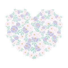 Heart Shape flower