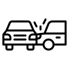 Run Over icon vector image. Can be used for Prison.