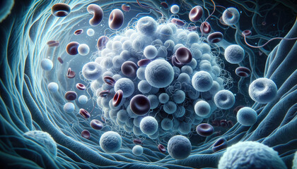 various types of white blood cells in the human body