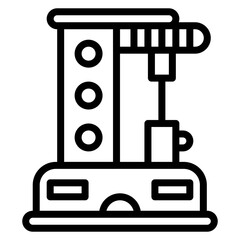 Cleaning Coffee Maker icon vector image. Can be used for Cleaning and Dusting.