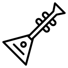 Balalaika icon vector image. Can be used for Instrument.