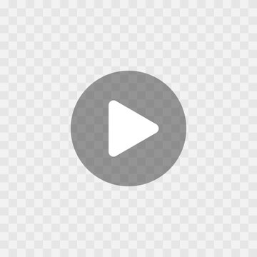 Video audio player play button vector illustration.Play button icon. Play button.