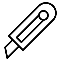Paper Cutter icon vector image. Can be used for Printing.