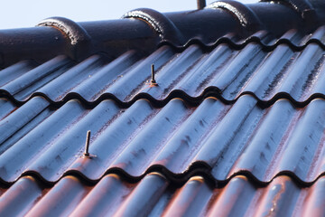  Old Roof Tiles of House
