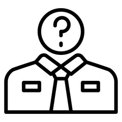 Anonymisation icon vector image. Can be used for Compliance And Regulation.