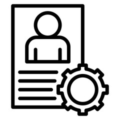 De Identification icon vector image. Can be used for Compliance And Regulation.