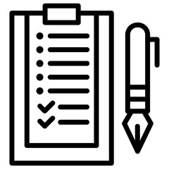 Summary List icon vector image. Can be used for Documents And Files.