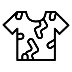 Camouflage icon vector image. Can be used for Crime Investigation.