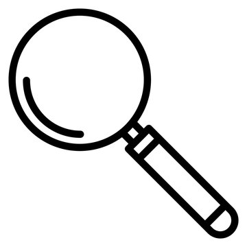 Magnifying Glass icon vector image. Can be used for Crime Investigation.