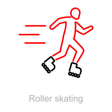 Roller skating