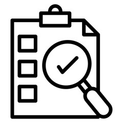 Fototapeta premium Need Assessment icon vector image. Can be used for Home Services.