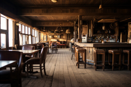 Old western saloon